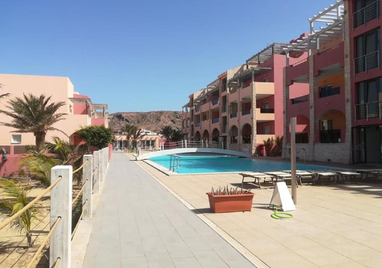Residence Por Do Sol, Praia Cabral, Boa Vista, Cape Verde, Free Wi-Fi ซาลเรย์ ภายนอก รูปภาพ
