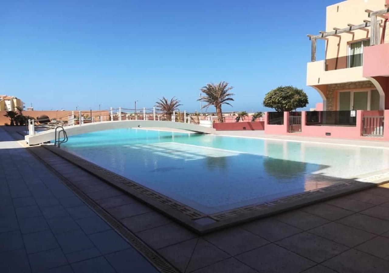Residence Por Do Sol, Praia Cabral, Boa Vista, Cape Verde, Free Wi-Fi ซาลเรย์ ภายนอก รูปภาพ