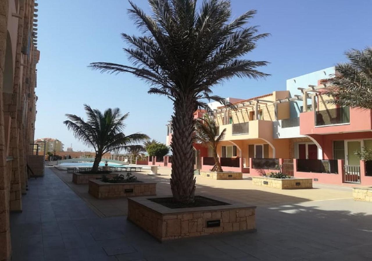 Residence Por Do Sol, Praia Cabral, Boa Vista, Cape Verde, Free Wi-Fi ซาลเรย์ ภายนอก รูปภาพ