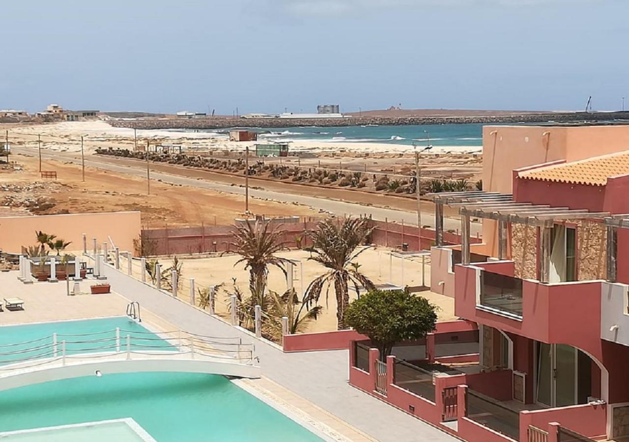 Residence Por Do Sol, Praia Cabral, Boa Vista, Cape Verde, Free Wi-Fi ซาลเรย์ ภายนอก รูปภาพ