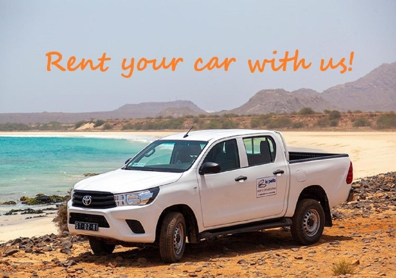 Residence Por Do Sol, Praia Cabral, Boa Vista, Cape Verde, Free Wi-Fi ซาลเรย์ ภายนอก รูปภาพ
