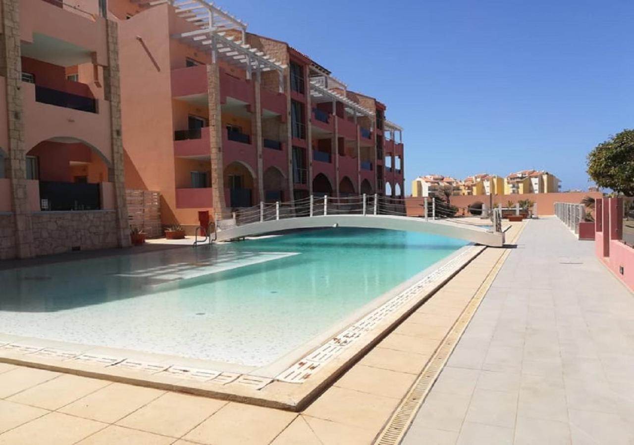 Residence Por Do Sol, Praia Cabral, Boa Vista, Cape Verde, Free Wi-Fi ซาลเรย์ ภายนอก รูปภาพ