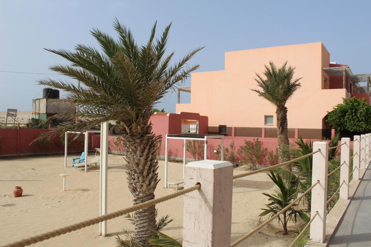 Residence Por Do Sol, Praia Cabral, Boa Vista, Cape Verde, Free Wi-Fi ซาลเรย์ ภายนอก รูปภาพ